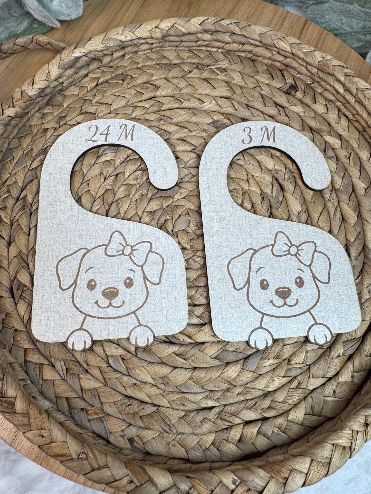 Puppy Closet Dividers: Baby Girl Nursery Organizer, Newborn-24 Months