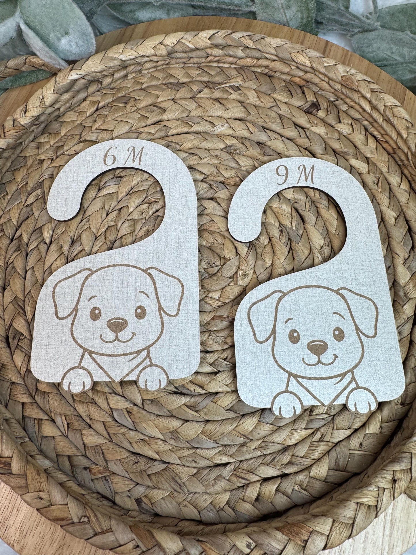Puppy Nursery Closet Dividers: Baby Boy Clothes Organizer, Newborn-24 Months