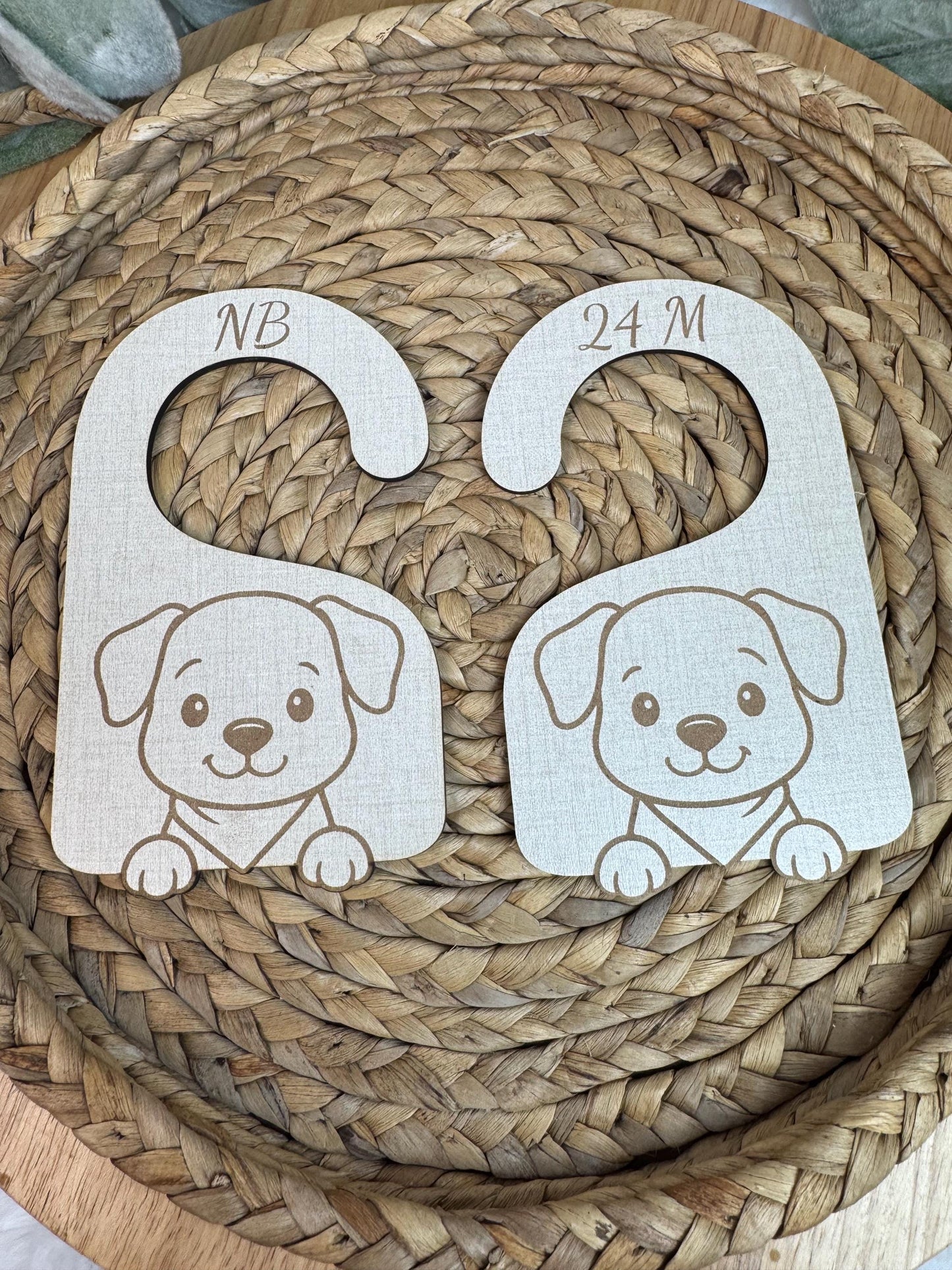 Puppy Nursery Closet Dividers: Baby Boy Clothes Organizer, Newborn-24 Months