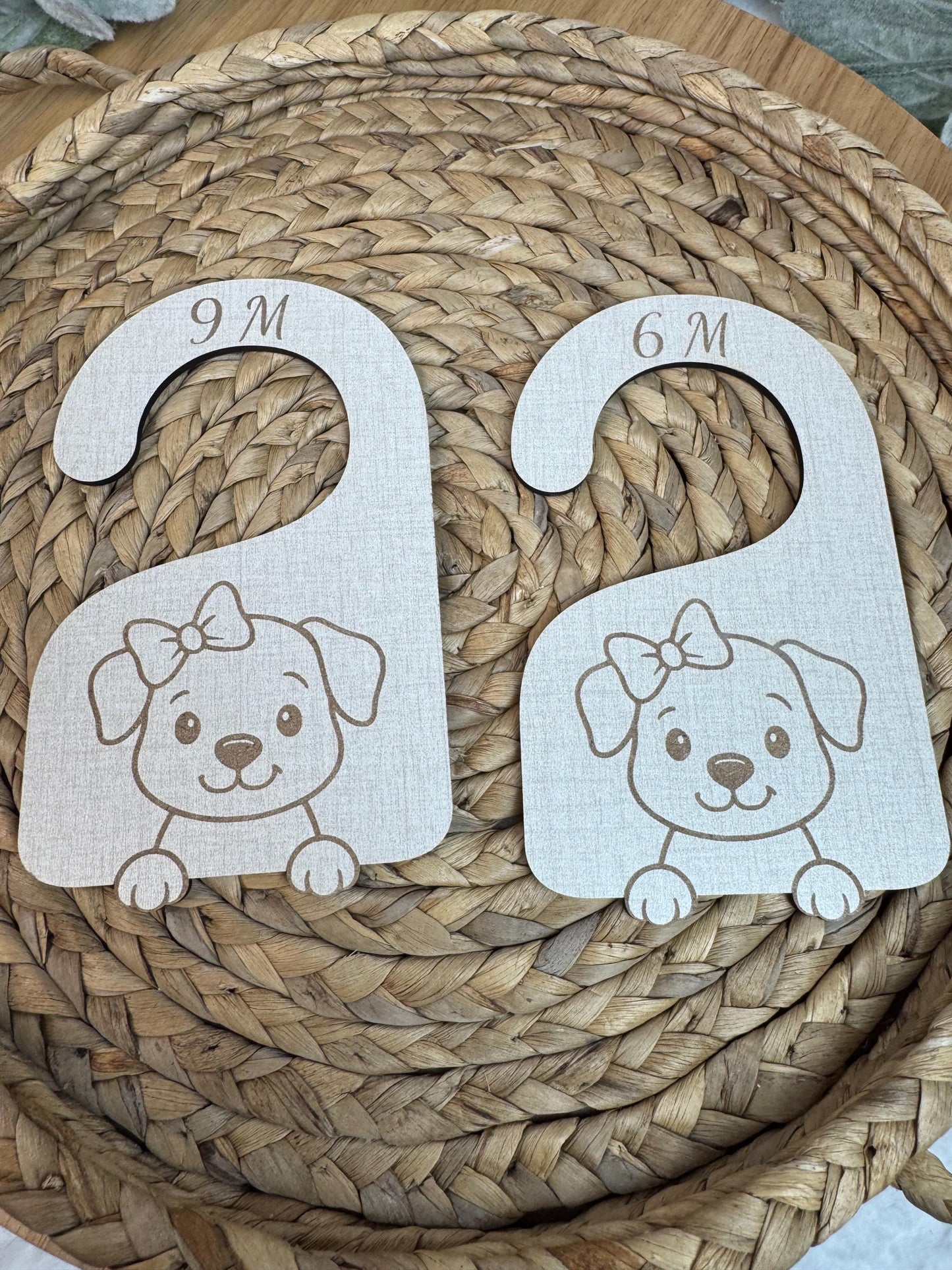 Puppy Closet Dividers: Baby Girl Nursery Organizer, Newborn-24 Months