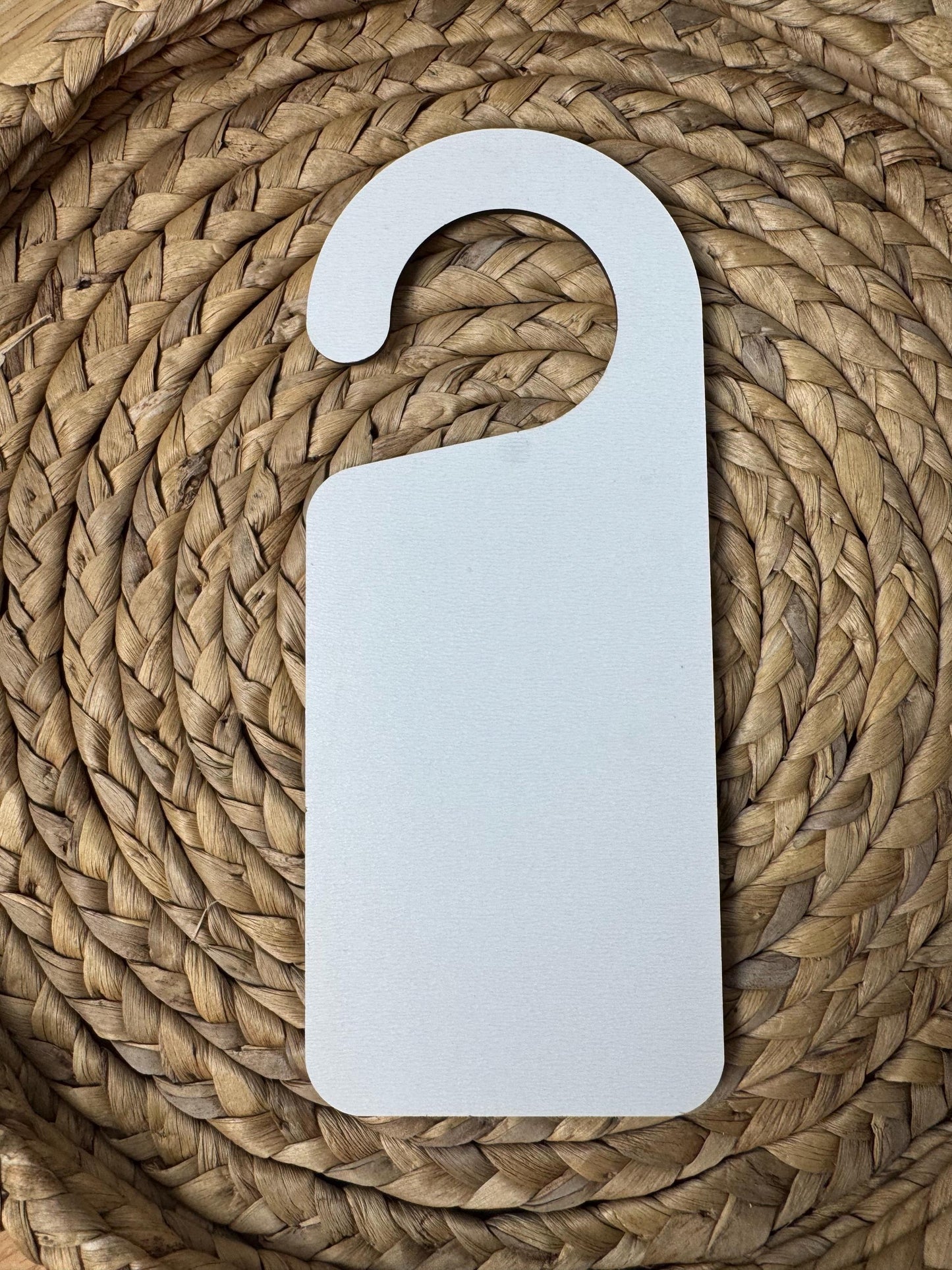 You Wake You Take Door Hanger: Funny Engraved Wood Sign