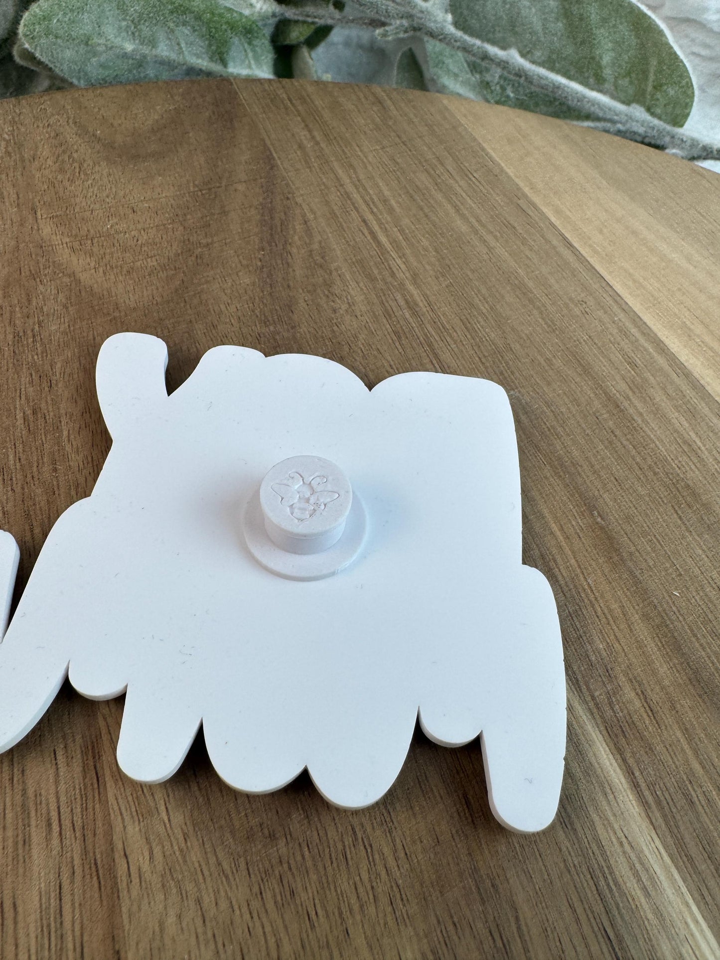 Boy Mom Bogg Bag Charm | Black & White Acrylic Bag Accessory
