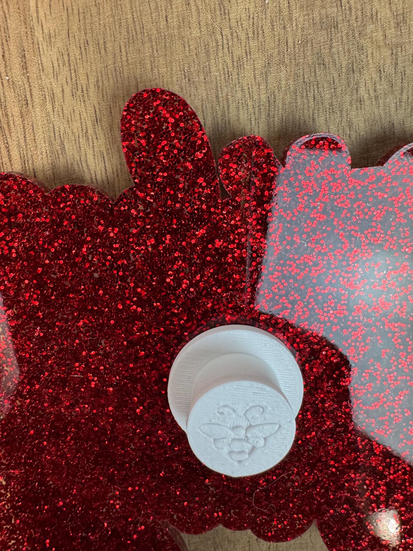 Pitches Be Crazy Bogg Bag Charm | Baseball or Softball Glitter Bag Accessory