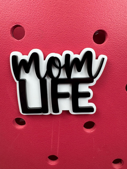 Mom Life Bogg Bag Charm