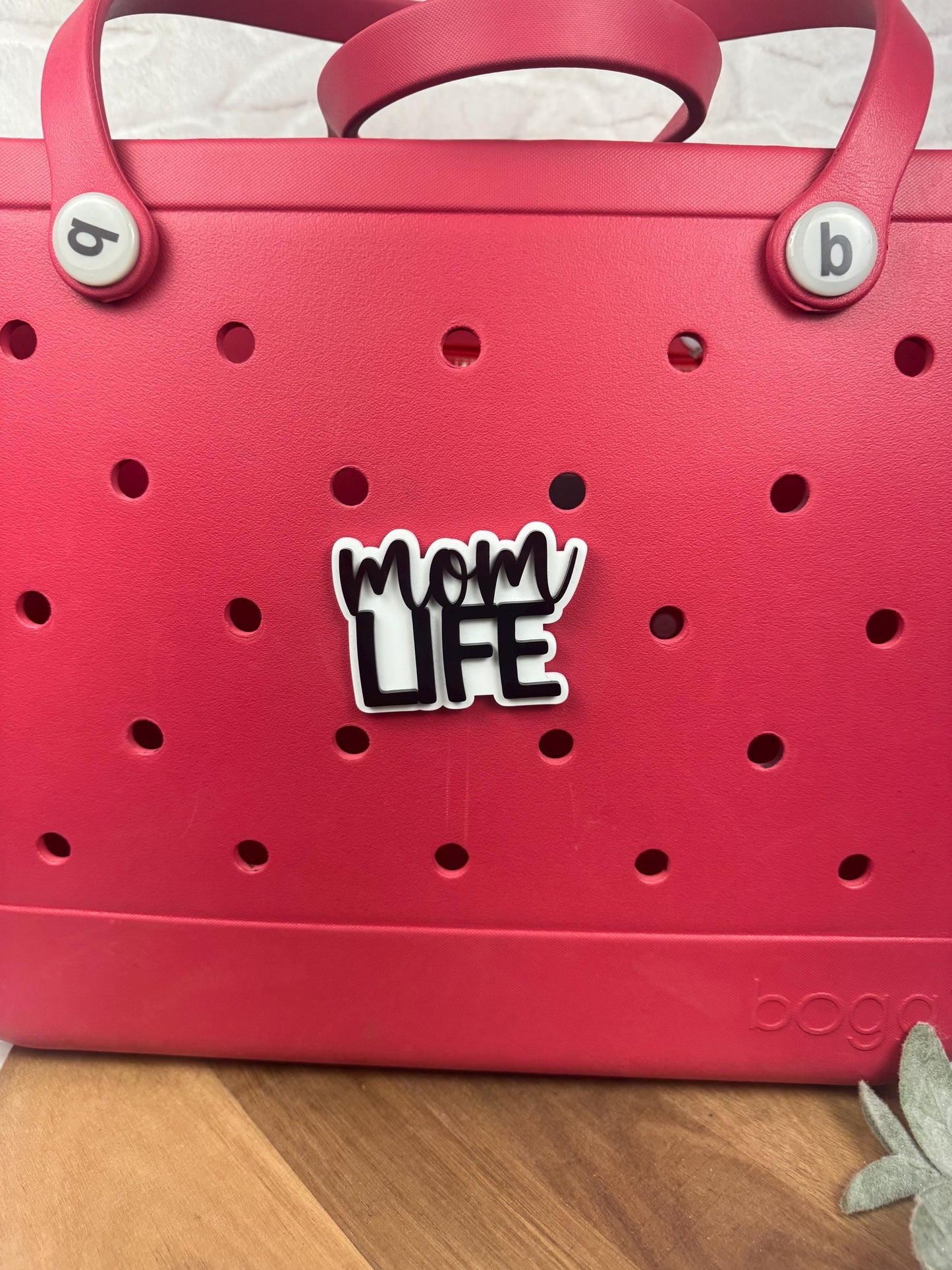 Mom Life Bogg Bag Charm