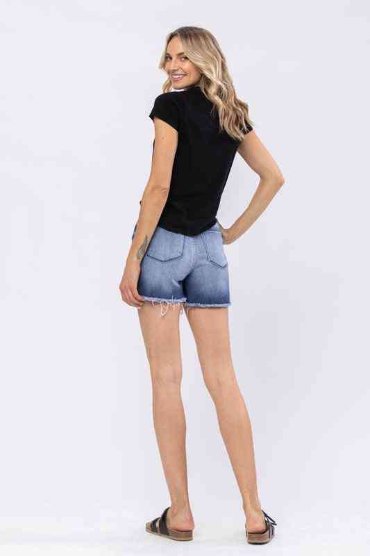 Judy Blue Cut Off Shorts - The Swanky Bee