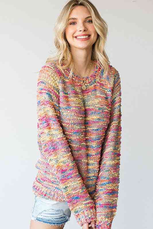 Light Multicolored Sweater - The Swanky Bee