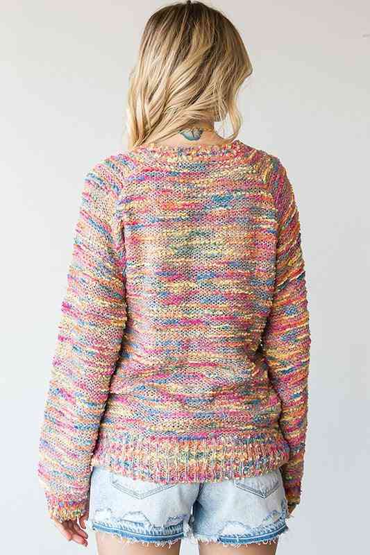 Light Multicolored Sweater - The Swanky Bee