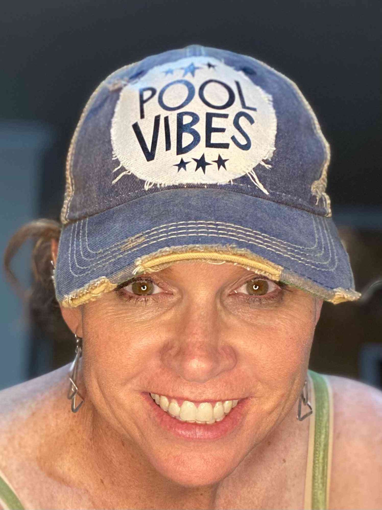 “Pool Vibes” hat - The Swanky Bee