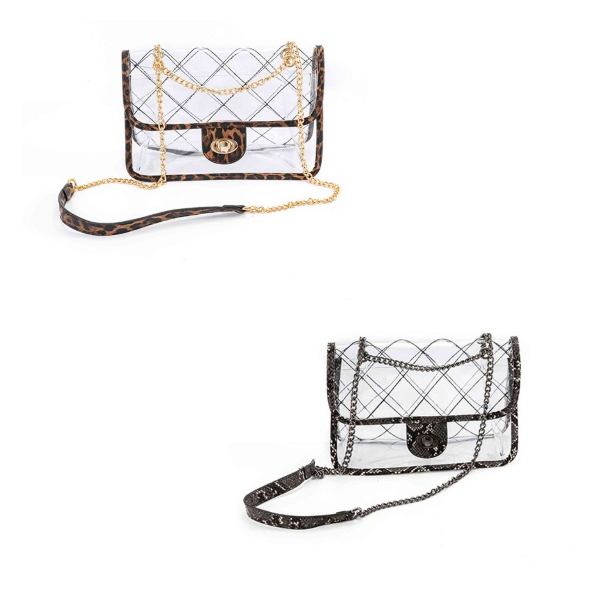 chanel transparent bag