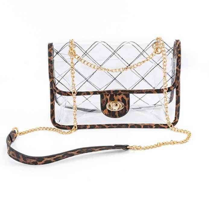 Rectangular Clear Bag - The Swanky Bee