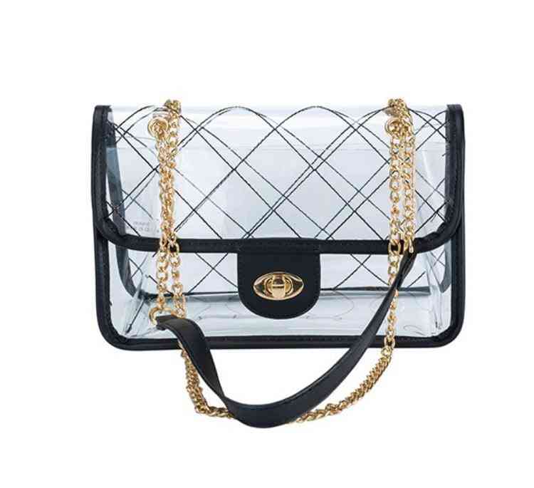 Rectangular Clear Bag - The Swanky Bee