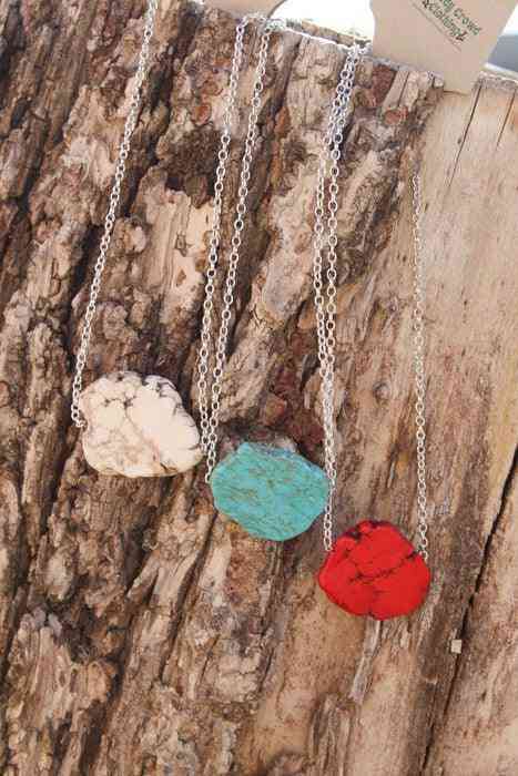 Stone Necklaces - The Swanky Bee