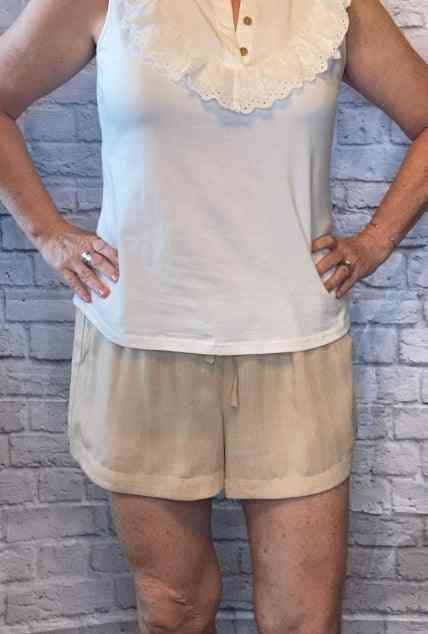 Taupe Shorts - The Swanky Bee