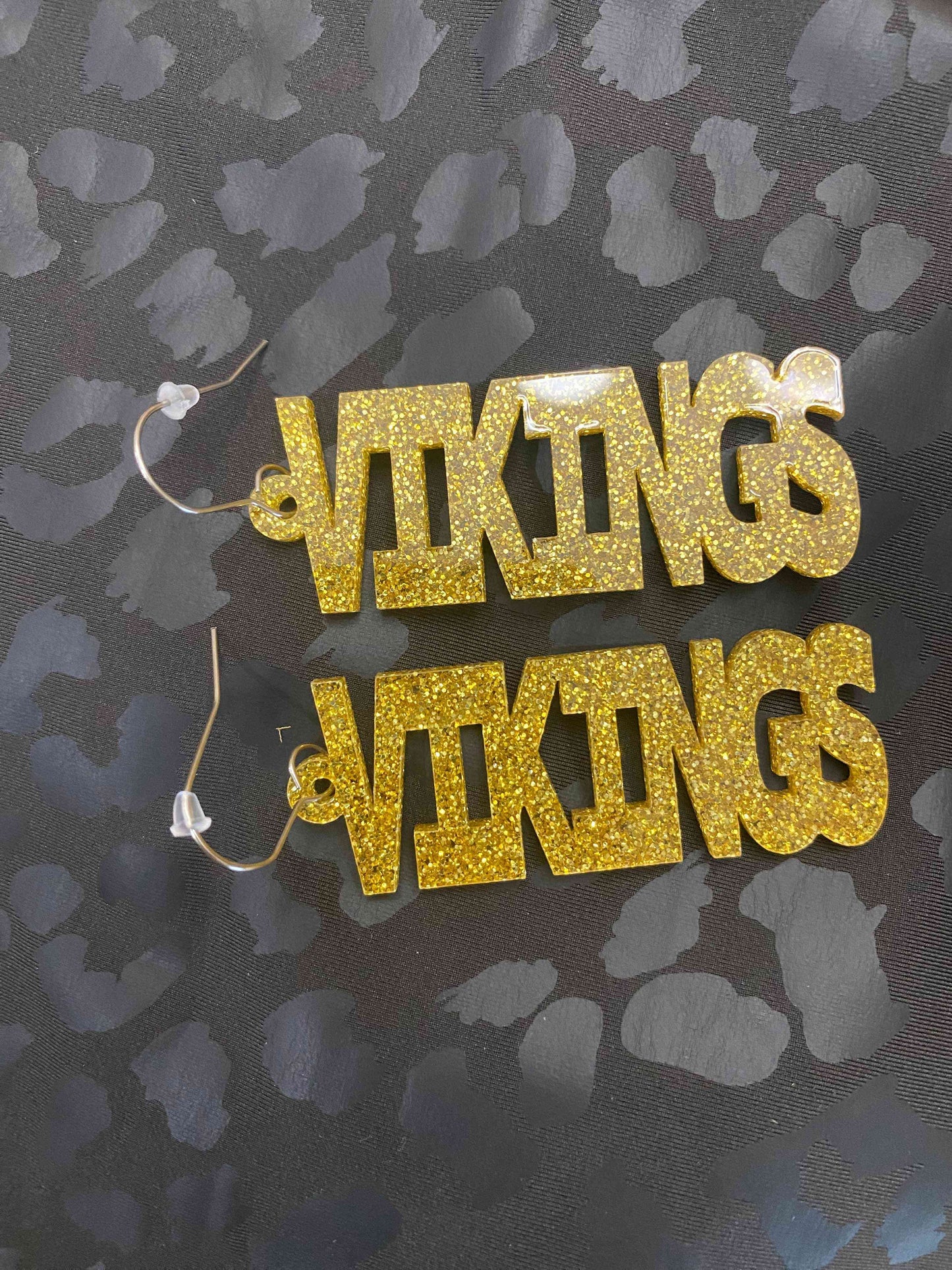 Vikings Acrylic Earrings - The Swanky Bee