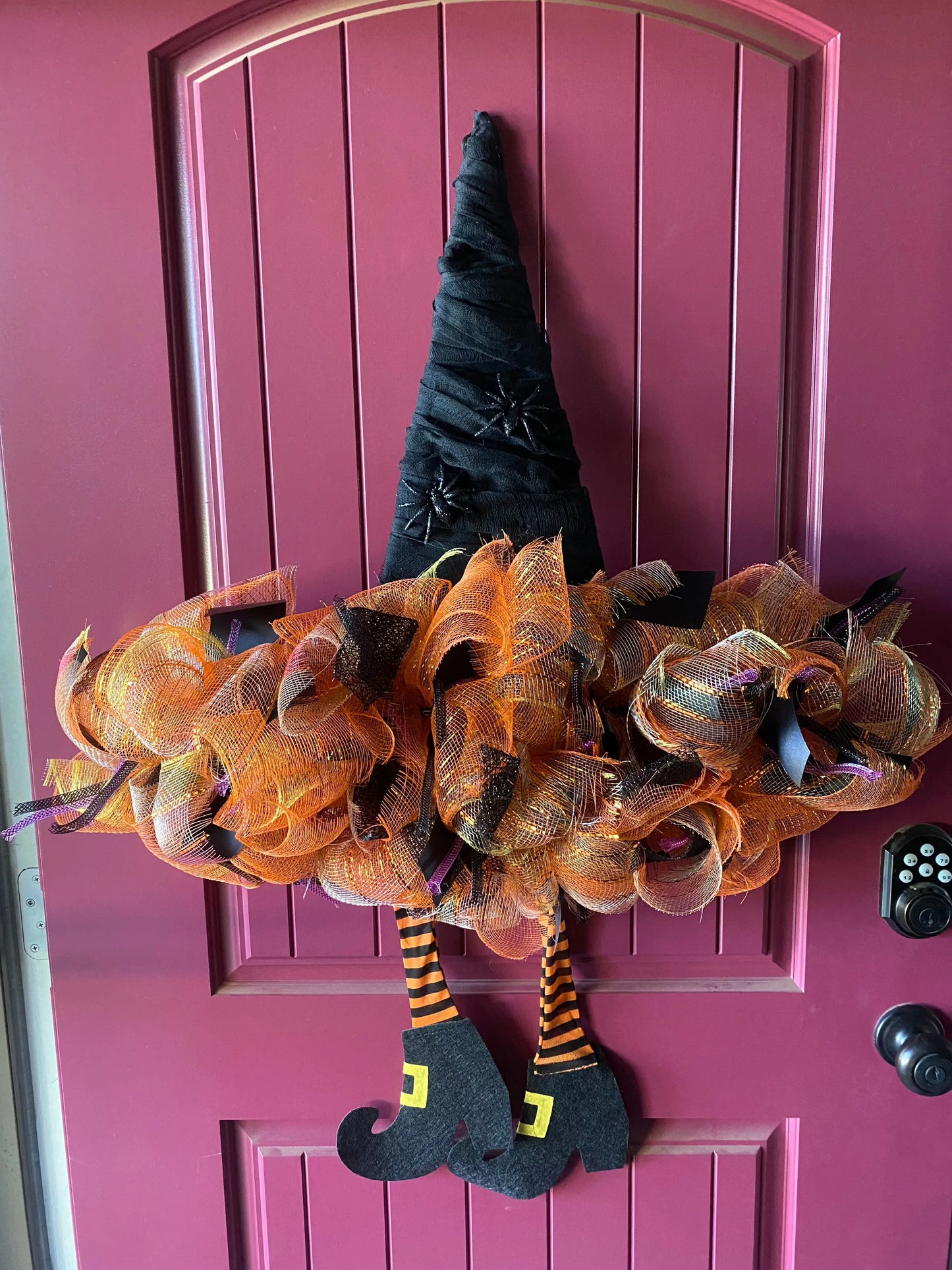 Wicked Witch Door hanger - The Swanky Bee